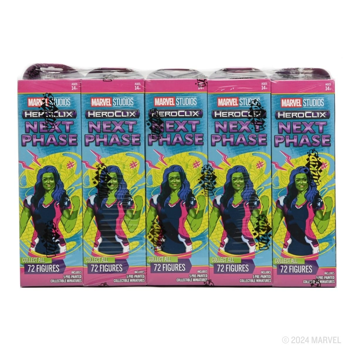 WizKidsMarvel HeroClix: Marvel Studios Next Phase Booster Brick Tabletop Miniatures Game