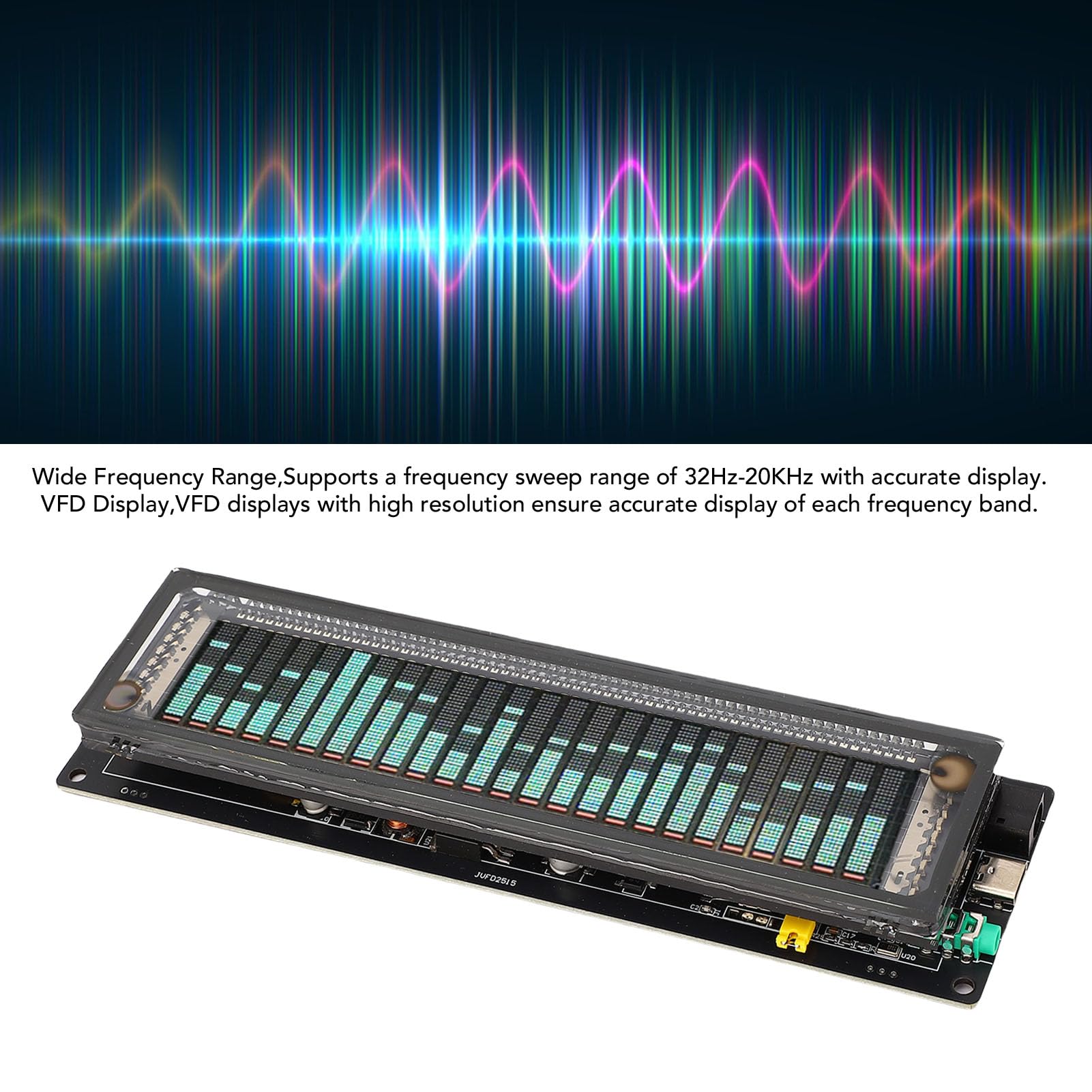 自作エフェクター Spectrum Sound Visualizer 3 自作エフェクター Spectrum Sound Visualizer 3