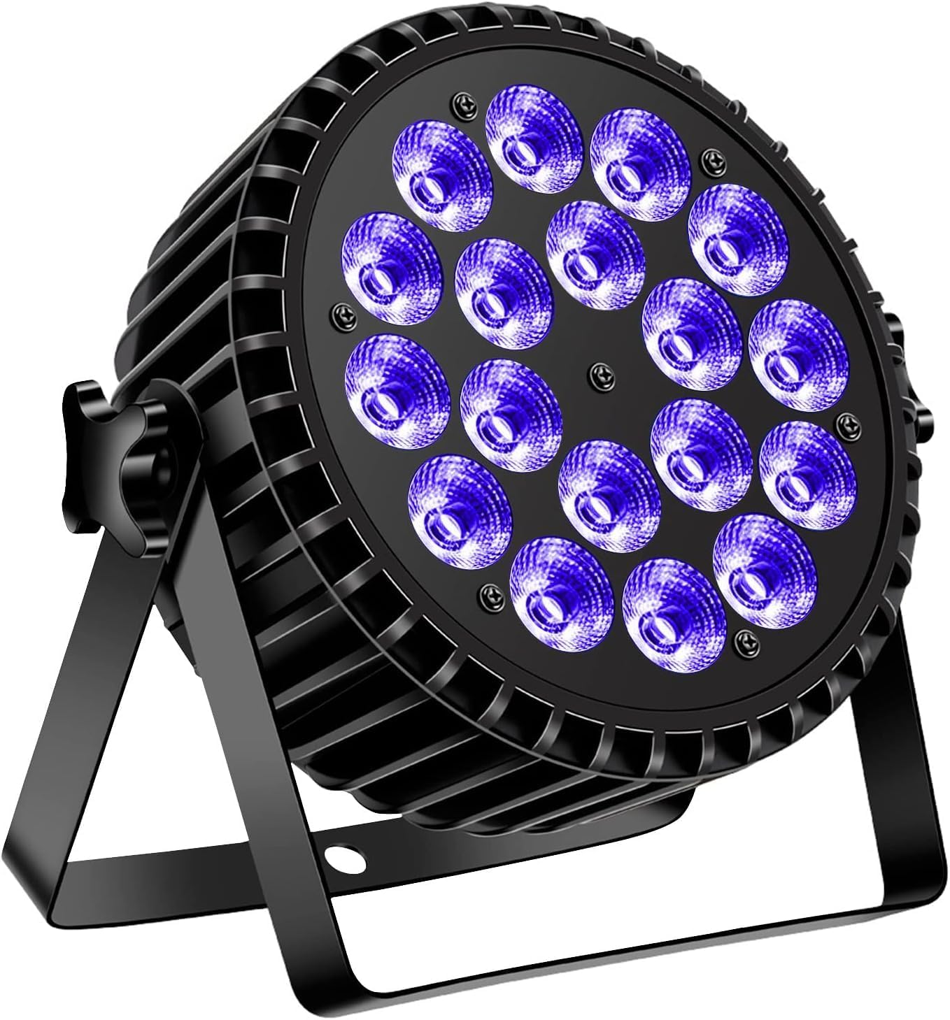 U`King 18 x 10W RGBW LED Projector Stage Light DJ Effect with Strobe ...