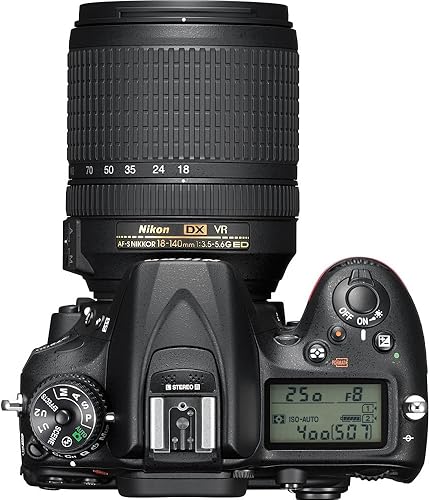 Miniatura 5 de Nikon D7200 - Cámara digital DSLR de 24.2 MP con lente VR de 0.709-5.512 in (1555) Paquete Deluxe con tarjeta SD de 64 GB + bolsa grande para cámara