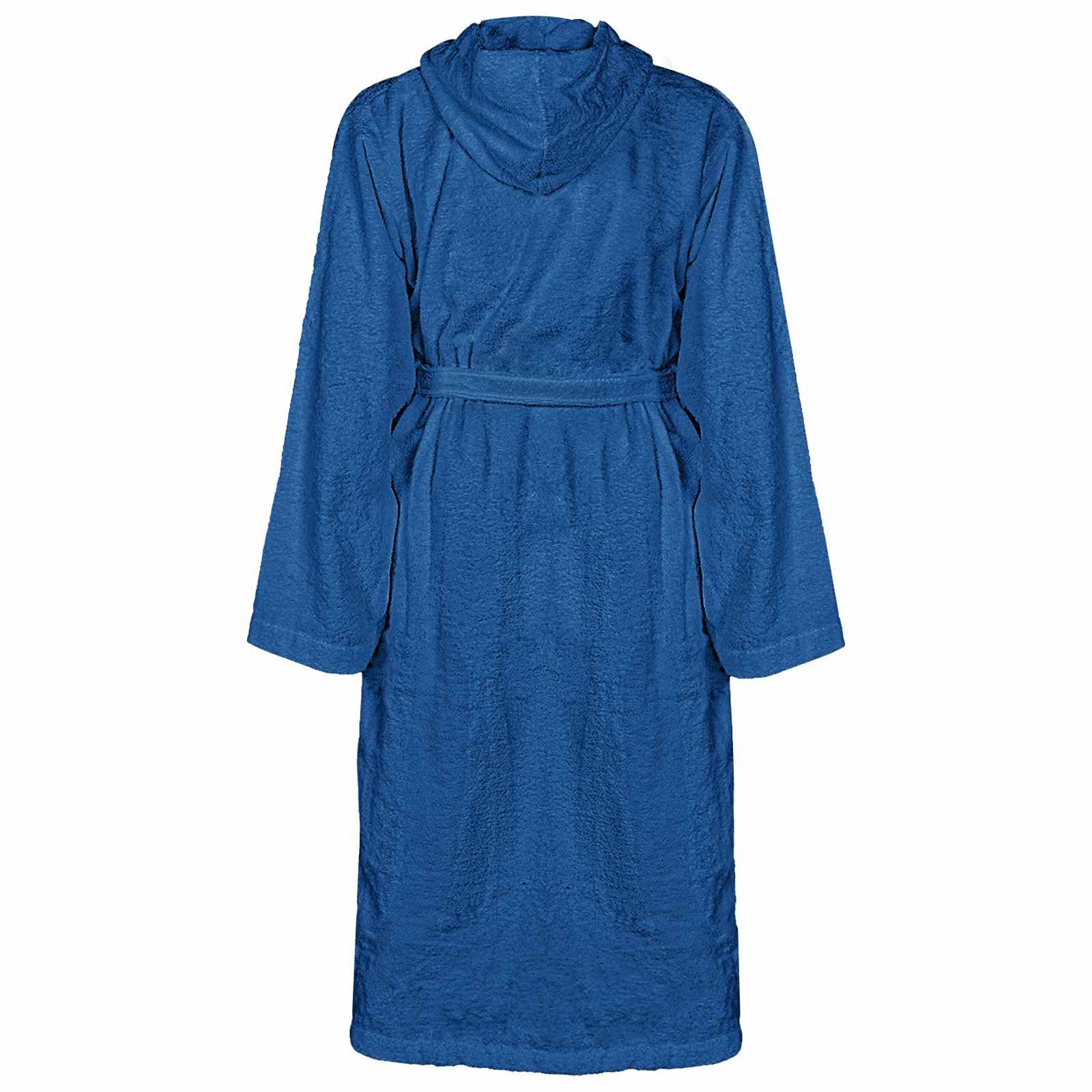 KINN Accappatoio bianco S cotone – Accappatoio 100% cotone per uomo e donna con cintura regolabile, design moderno, lavabile in lavatrice, ideale per l'inverno e il relax