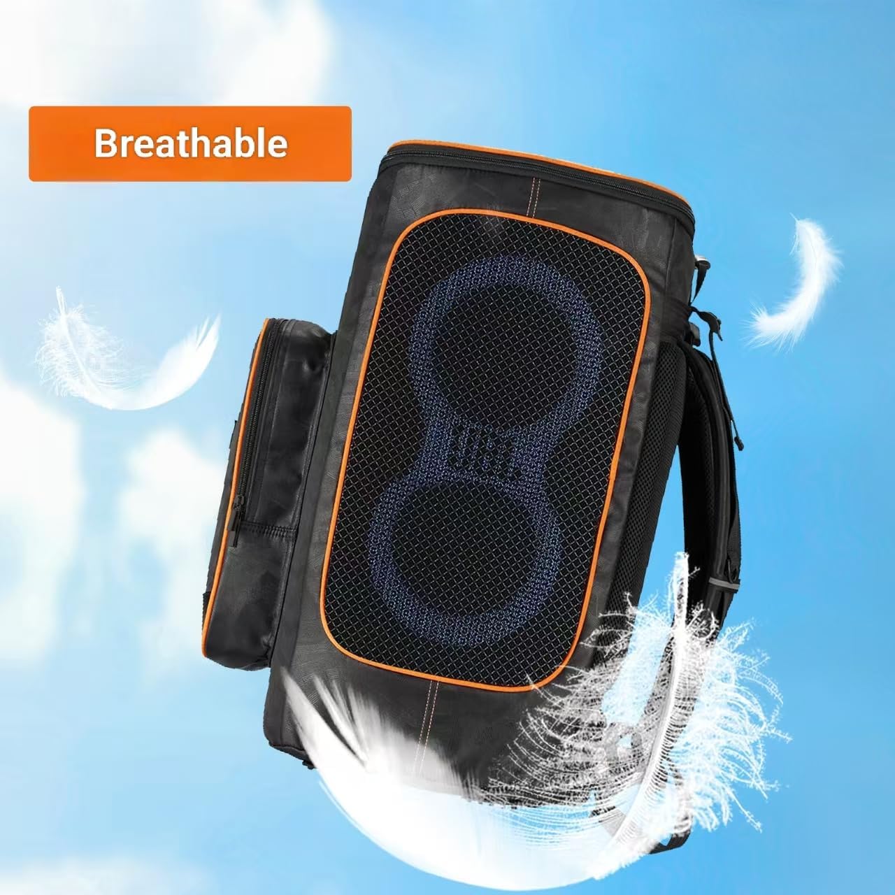 Travel Case Compatible with JBL PartyBox Club 120, Portable Party Speaker Dust Cover Storage Tote Bag Backpack Fits for JBL PartyBox 120 Bluetooth Speakers (Not fits Partybox 110)