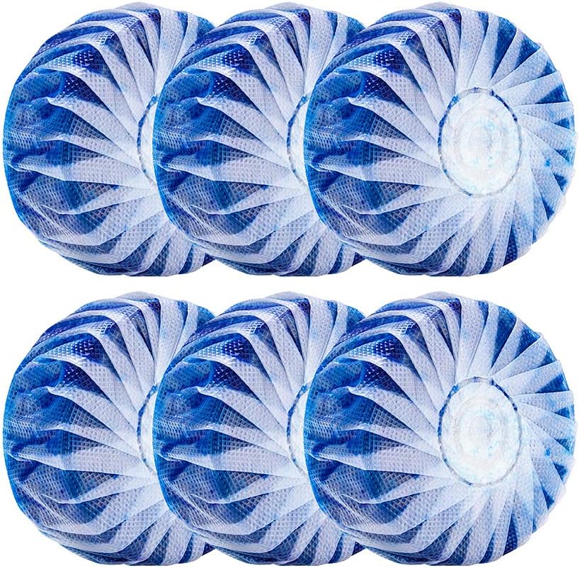 meihejia6 Pack Automatic Toilet Bowl Cleaner Tablets[Amazon-developed Certification] Compact by Design