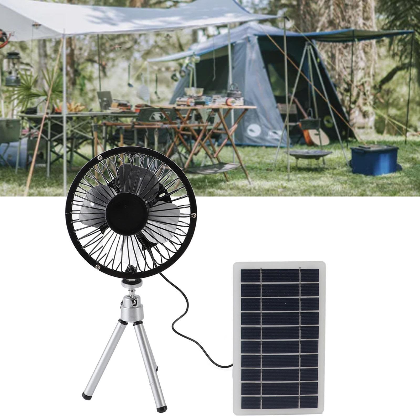 Ventilatore Solare da Terra Ventilatore Alimentato a Energia Solare per La Casa