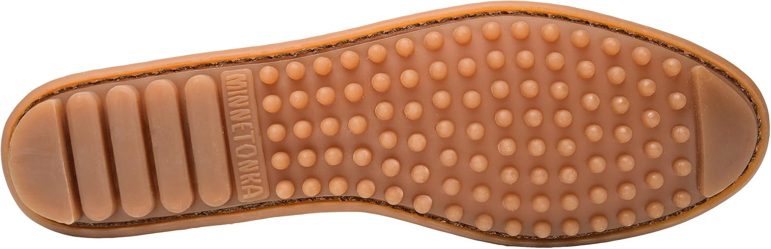 Minnetonka Women's Kilty Suede Hardsole Moccasin - Image 5