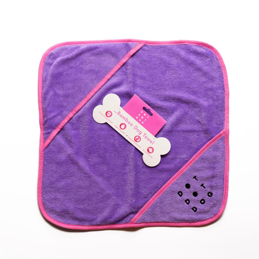 DotDotPet Dog Towel, Dog Drying Towel for Small Dogs Dog Drying Coat, Quick Drying, Pet Accessories