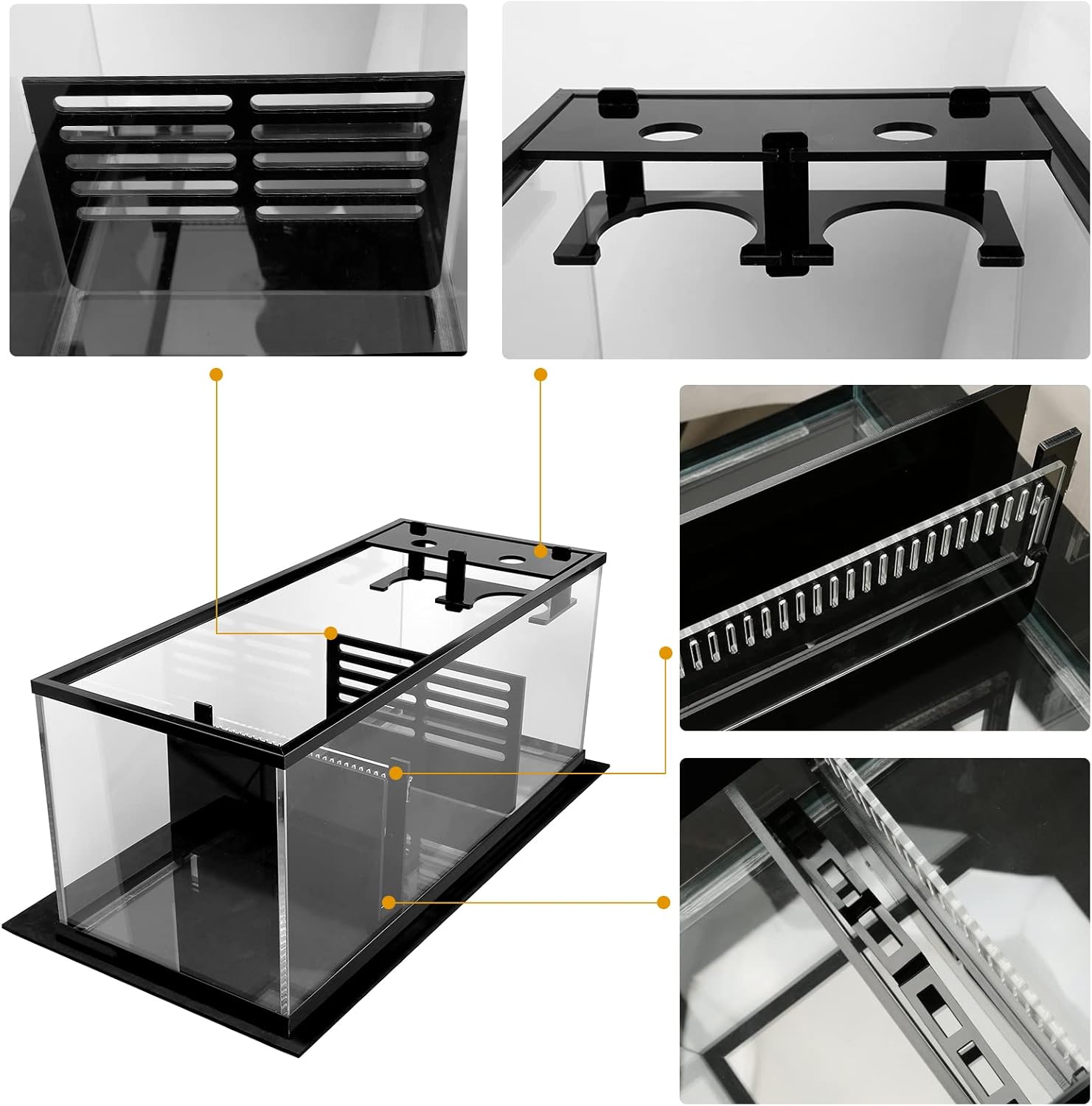 Buy LYL LEYOULAND Adjustable Sump Baffle Kit Refugium Kit for 20