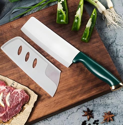 Miniatura 5 de DESIAR Cuchillo de cerámica para verduras de 6.5 pulgadas para cocina+cuchillo afilado+cuchillos de corte de cerámica con cubierta de vaina+cuchillo