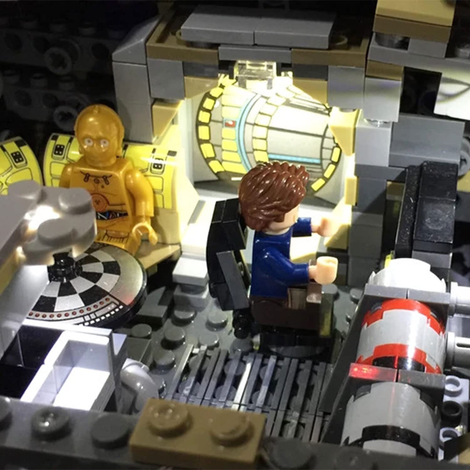 ワインディング 練習用 NAOCARD ディスプレイスタンド レゴ ミレニアムファルコン 75192