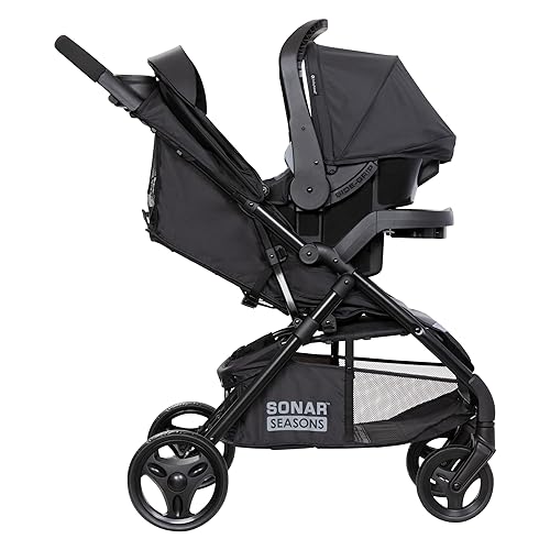 Miniatura 5 de Baby Trend Sistema de viaje Passport Seasons con asiento infantil EZ-Lift, color negro