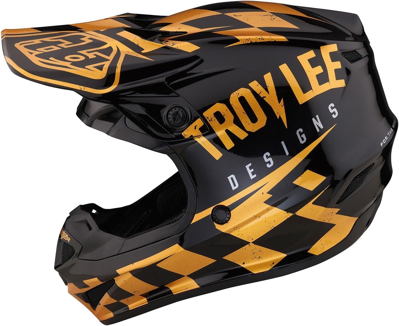 Troy Lee Designs SE4 Polyacrylite Adult Motocross Off-Road Dirt Bike Helmet with MIPS