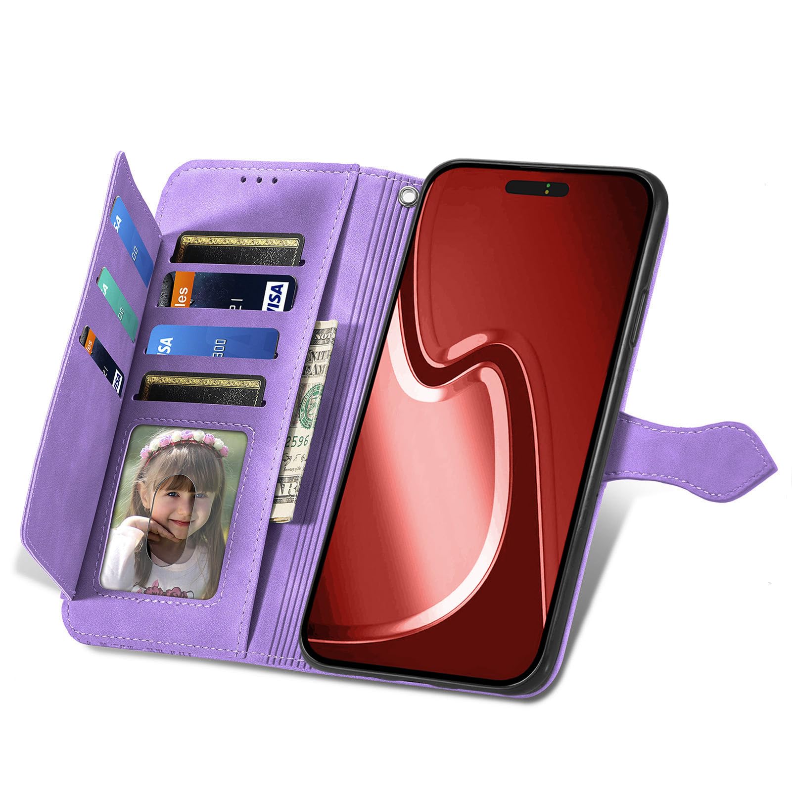 Coque Portefeuille NEXCURIO Pour Xiaomi 12T/12T Pro - Cuir PU Brun, Rabat Avec Fermeture Magnétique Et Porte-cartes