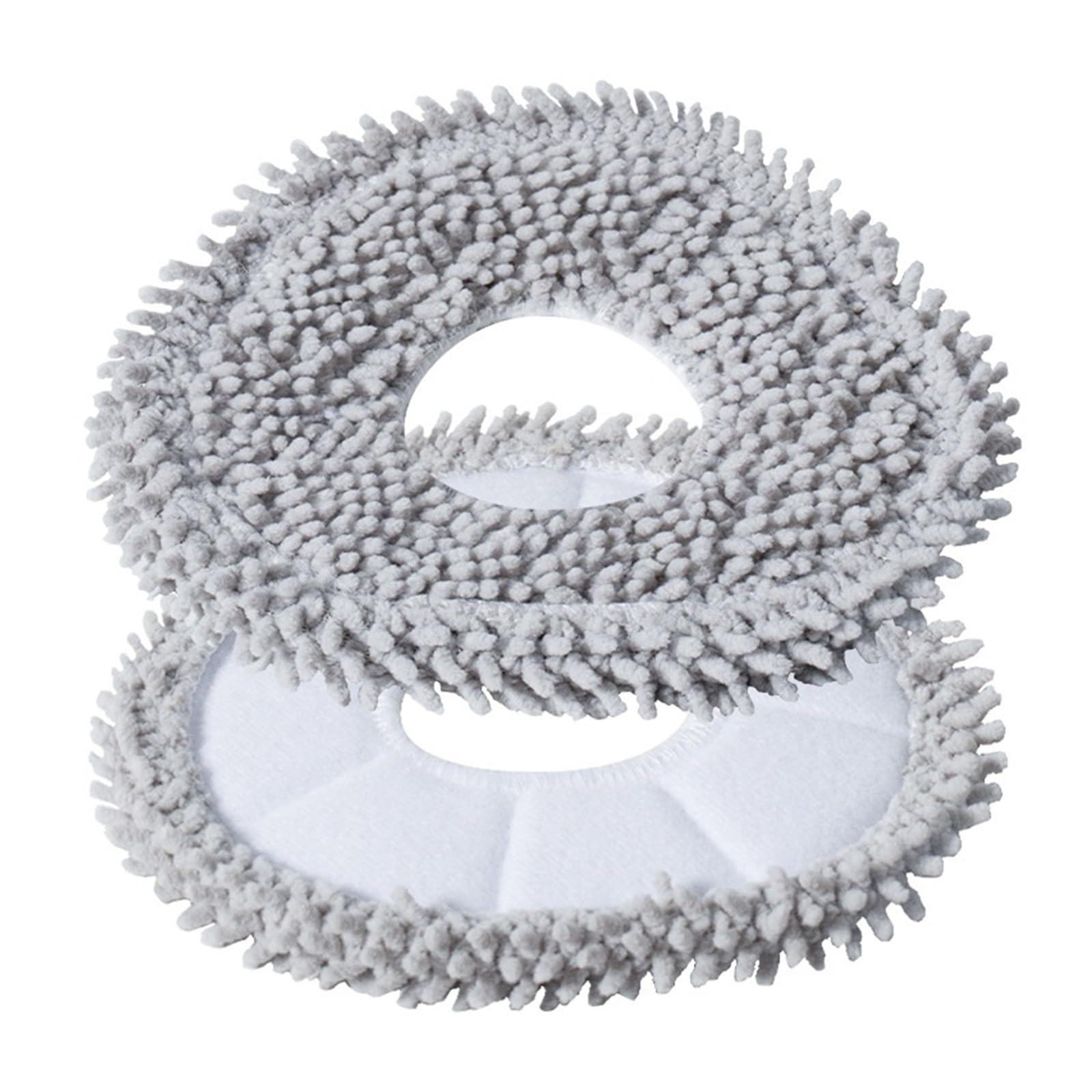 Shiketong Sweeping Robot Wipe Full Wool Washed Grey Mop Wipe,Compatible For Cloud Whale,J5 Accessories Consumables