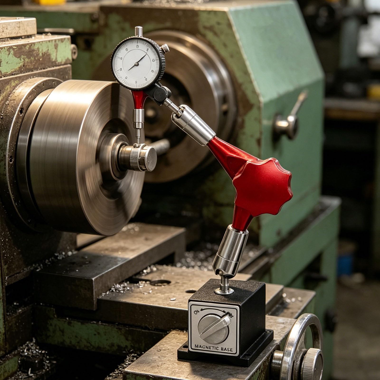 Supporto con multi-angolo per applicazioni industriali quadranti indicatori base quadranti Indicatori Stand