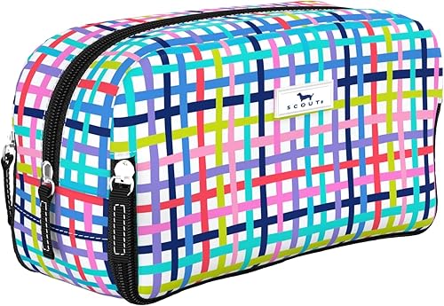 Miniatura 10 de SCOUT Bolsa de 3 vías – Bolsa de maquillaje de viaje y neceser para mujer con tres compartimentos con cremallera – Se mantiene en posición vertical