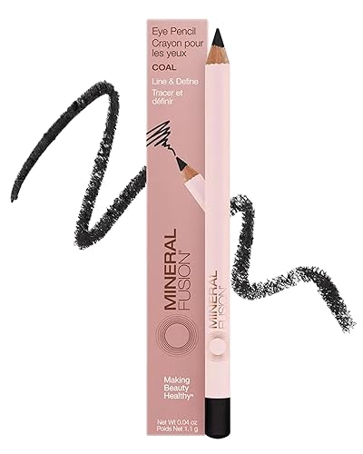 Mineral Fusion Eye Pencil (Black - Coal) - Eyeliner with