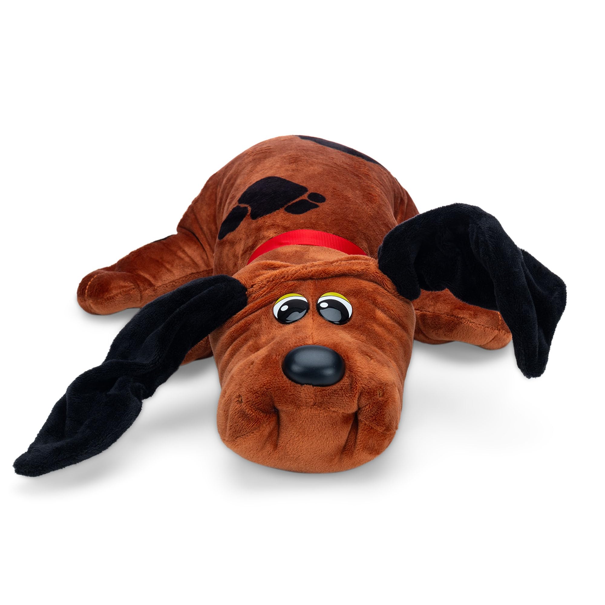 Pound Puppies | Marrón Rojizo con Lunares Negros | Perros confían en recién Nacidos benéficos, Juguete para Cachorros, Perro de Juguete Suave para niños, Juguetes para Cachorros para niñas y niños,