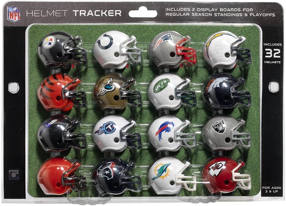 NFL Pro Football Helmet Playoff Tracker