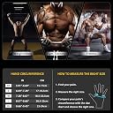 Leosportz Gym Gloves for Men Workout - Weight Lifting Workout Gloves with Wrist Support | Provided Full Protection to Palm Breathable | Silicon Padded Gloves for Gym Enthusiast (Black n White, M) gallery image