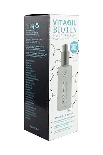 Miniatura 8 de VitaOil - Suero de biotina capilar para el crecimiento del cabello, suero para pérdida de cabello para volumen, también contiene aceite de argán,