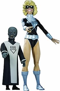 DC Comics Blackest Night Series 7 Action Figure Black Lantern Terra with Scar