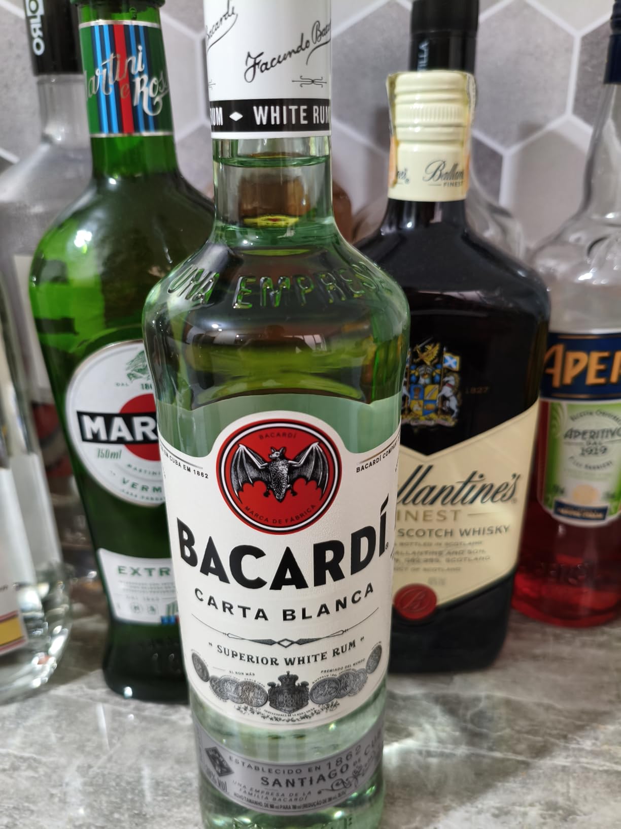 Rum Bacardi Carta Blanca 700ml