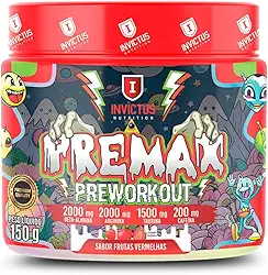 Pré-Treino Pré-Max Pote 150g Frutas Vermelhas + Energia, Foco e Resistência Nos Treinos