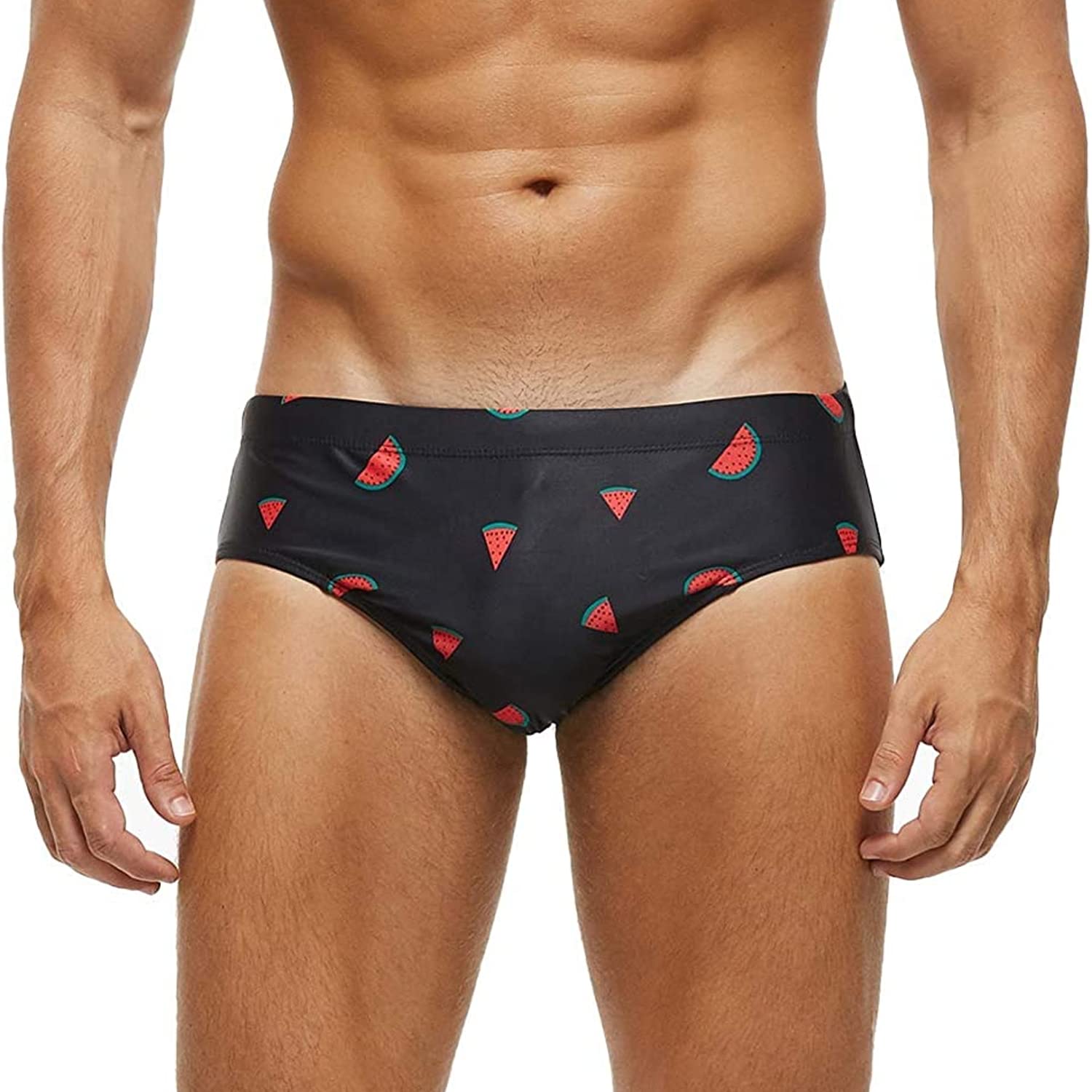 Arcweg Bañadores para Hombres Pantalones Trigulares Cortos Calzoncillos Traje de Baño Cortos Hombres Elástica Almohadillas Extraídas