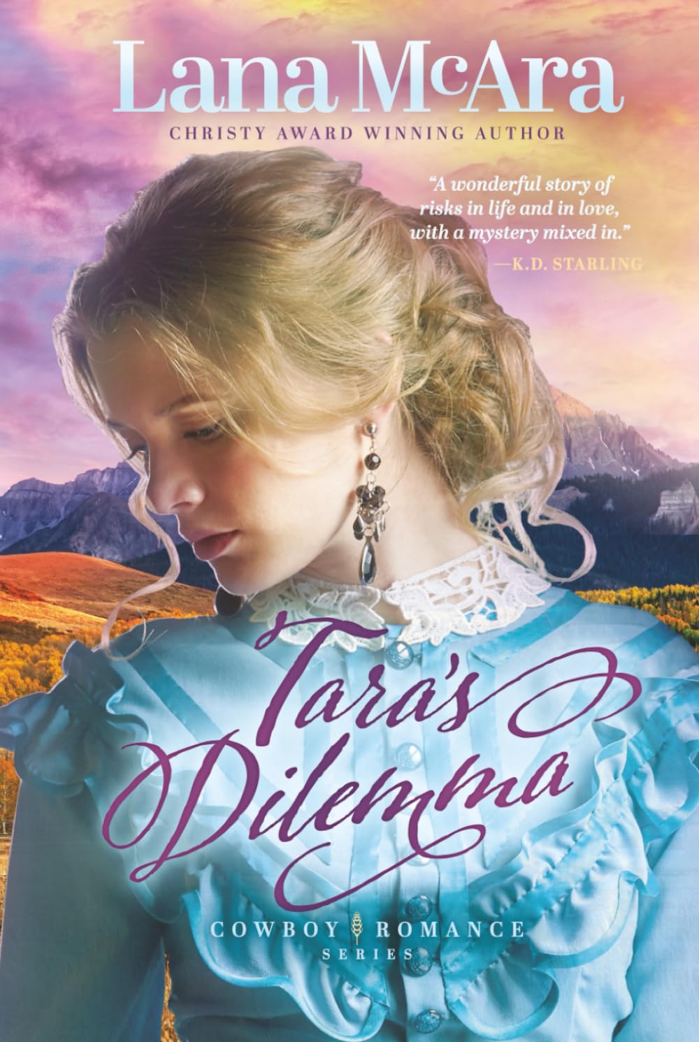 Tara's Dilemma (Large Print) Marriage of Convenience Romance, Clever Cozy Mystery with a Twist: Frontier Life Love Stories Pioneer Romance Clean Romance Best-Sellers, COWBOY ROMANCE SERIES