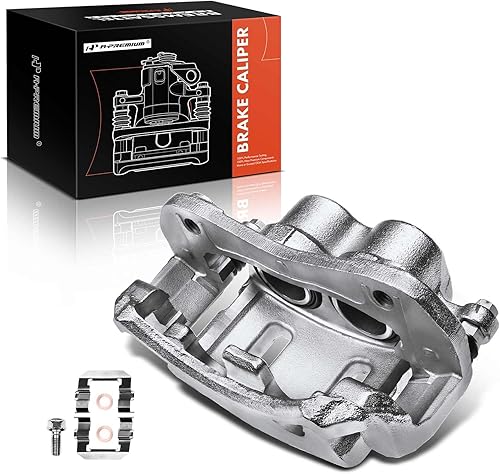 A-Premium Pinza de freno de disco con soporte compatible con modelos seleccionados de Chevy y Pontiac - Equinox 2007-2009, Captiva Sport 2012-2015,