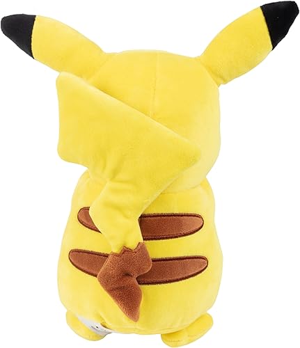 Miniatura 3 de Pokemon - Peluche de Eevee y Pikachu de 8 pulgadas, paquete de 2 – Let's Go Starters – Producto oficial – Auténticas figuras de juguete de peluche