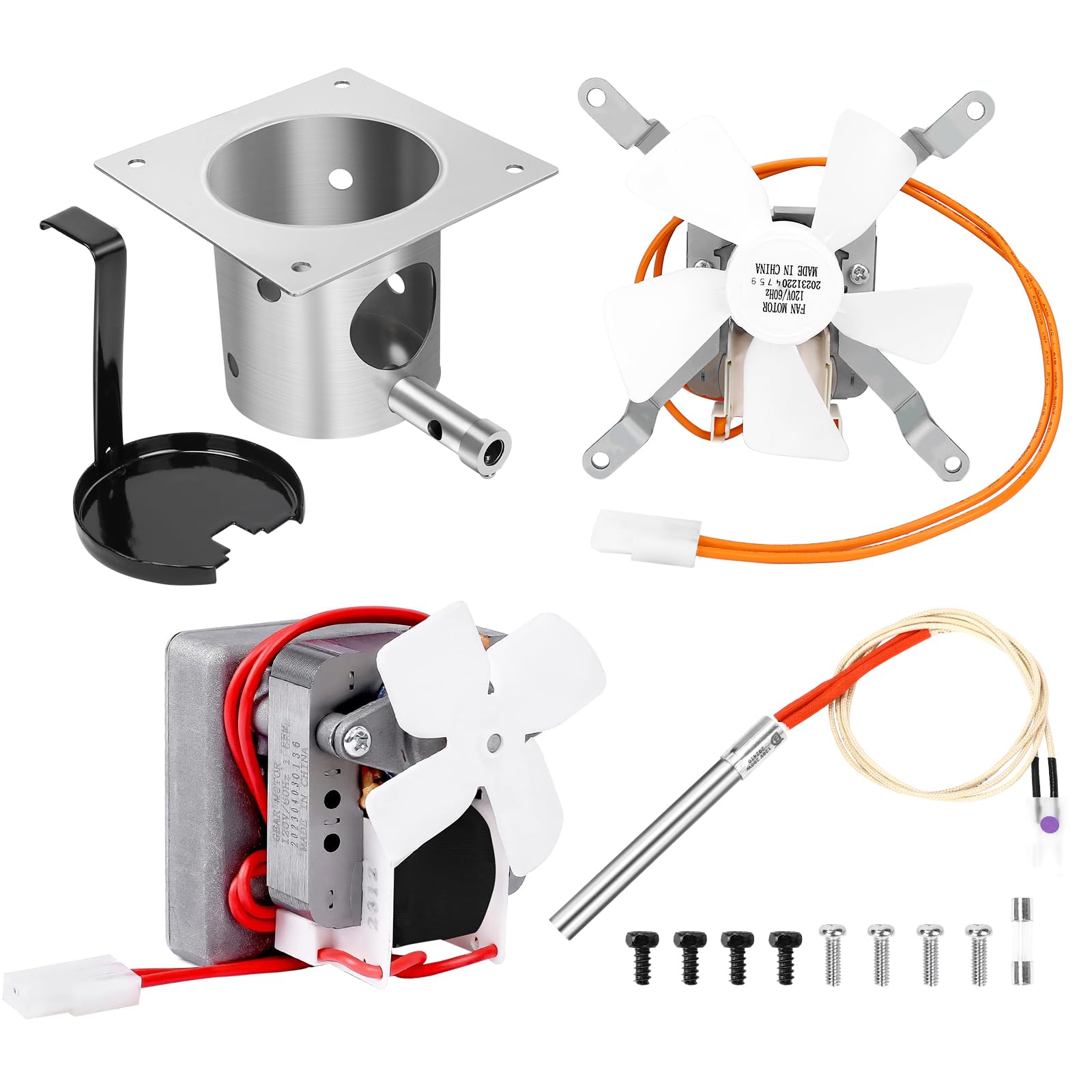 SUS304 Stainless Steel Fire Burn Pot and Hot Rod Ignitor Replacement Parts