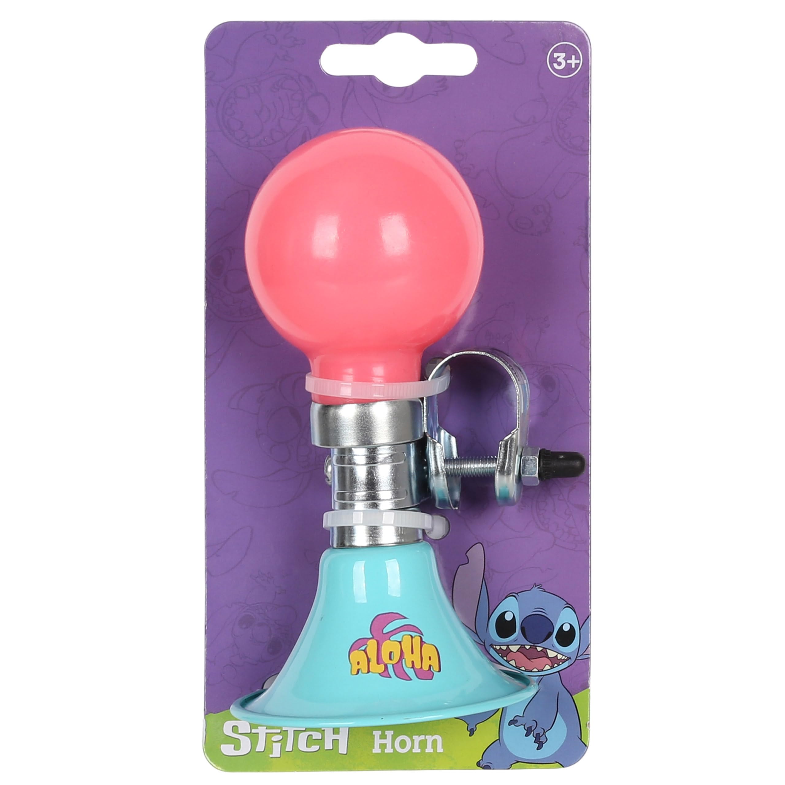 Disney Stitch TROMBETTA da Bicicletta CLACSON Squeaker Campanello da Ragazza