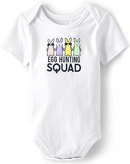 unisex-baby and Newborn All Holidays Short Sleeve Graphic Bodysuits