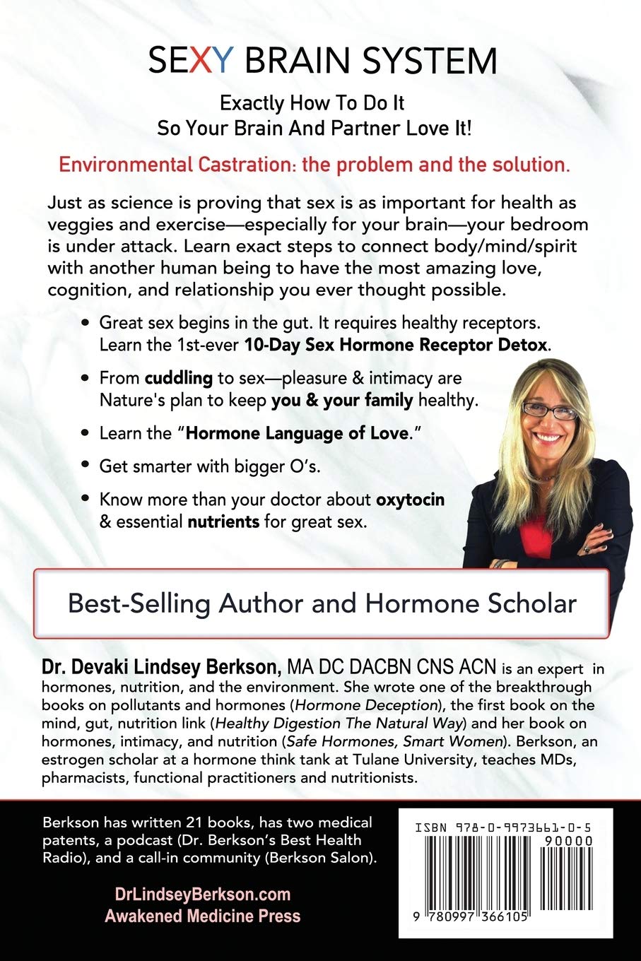 Sexy Brain: Sizzling Intimacy & Balanced Hormones Prevent Alzheimer’s, Cancer, Depression & Divorce