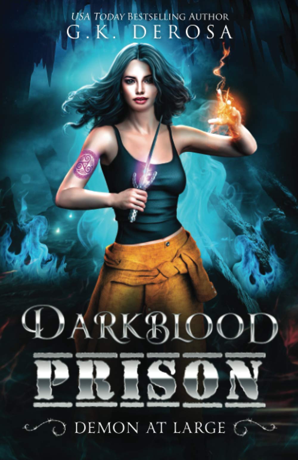 Book cover for Supernatural Prison Squad / Darkblood Prison series