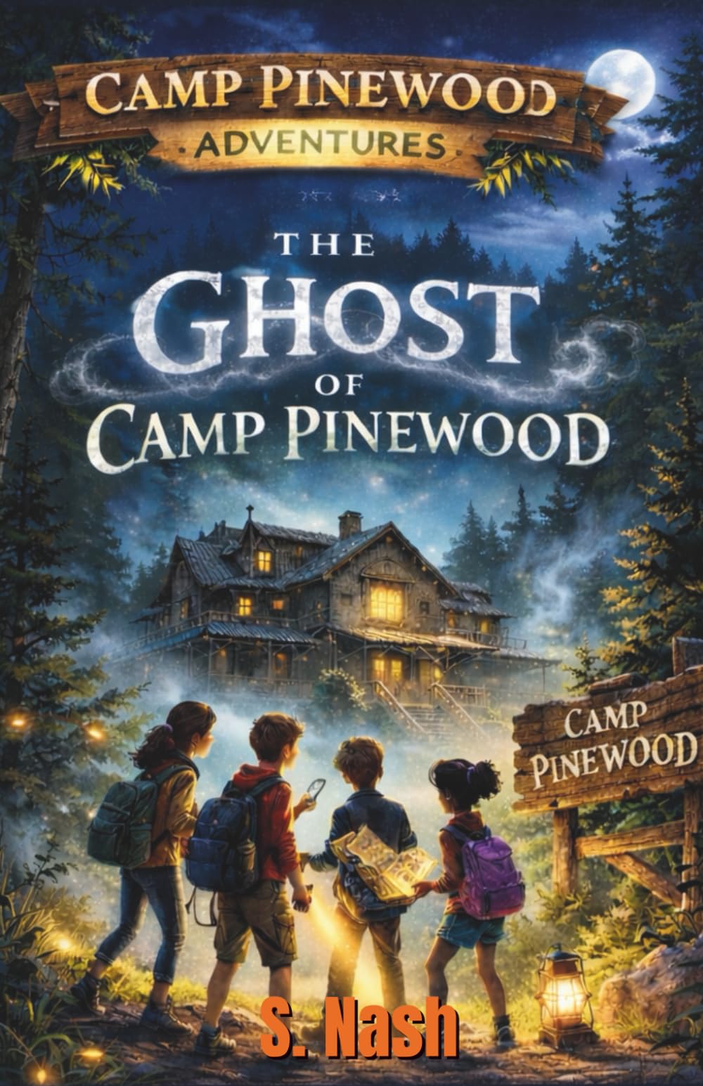 The Ghost of Camp Pinewood (Camp Pinewood Adventures)