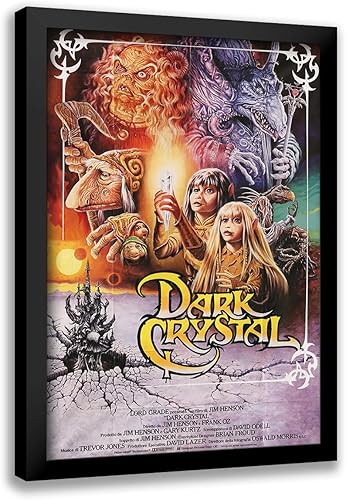 Miniatura 5 de ArtDirect GalleryPack - Juego de 18 pósteres de madera enmarcados de 13.5 x 9.5 pulgadas de los años 80 - Juego de 2