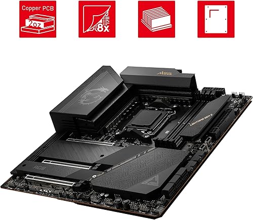 Vista 19 de MSI PRO X670-P WiFi ProSeries Placa base (AMD AM5, DDR5, PCIe 4.0, SATA 6Gb/s, M.2, USB 3.2 Gen 2, Wi-Fi 6E, HDMI/DP, ATX)