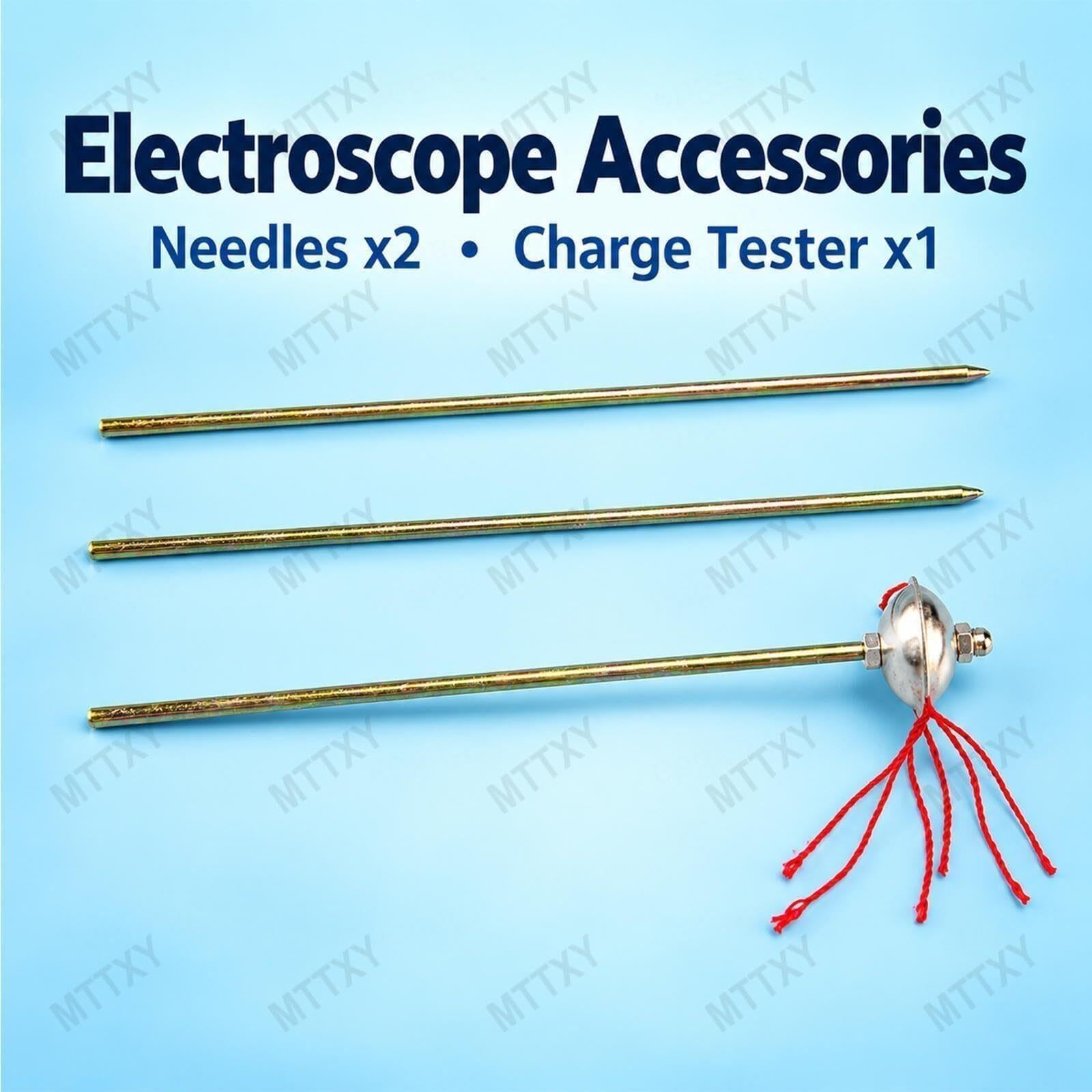 Conjunto de laboratorio electrostático educativo for la enseñanza de física