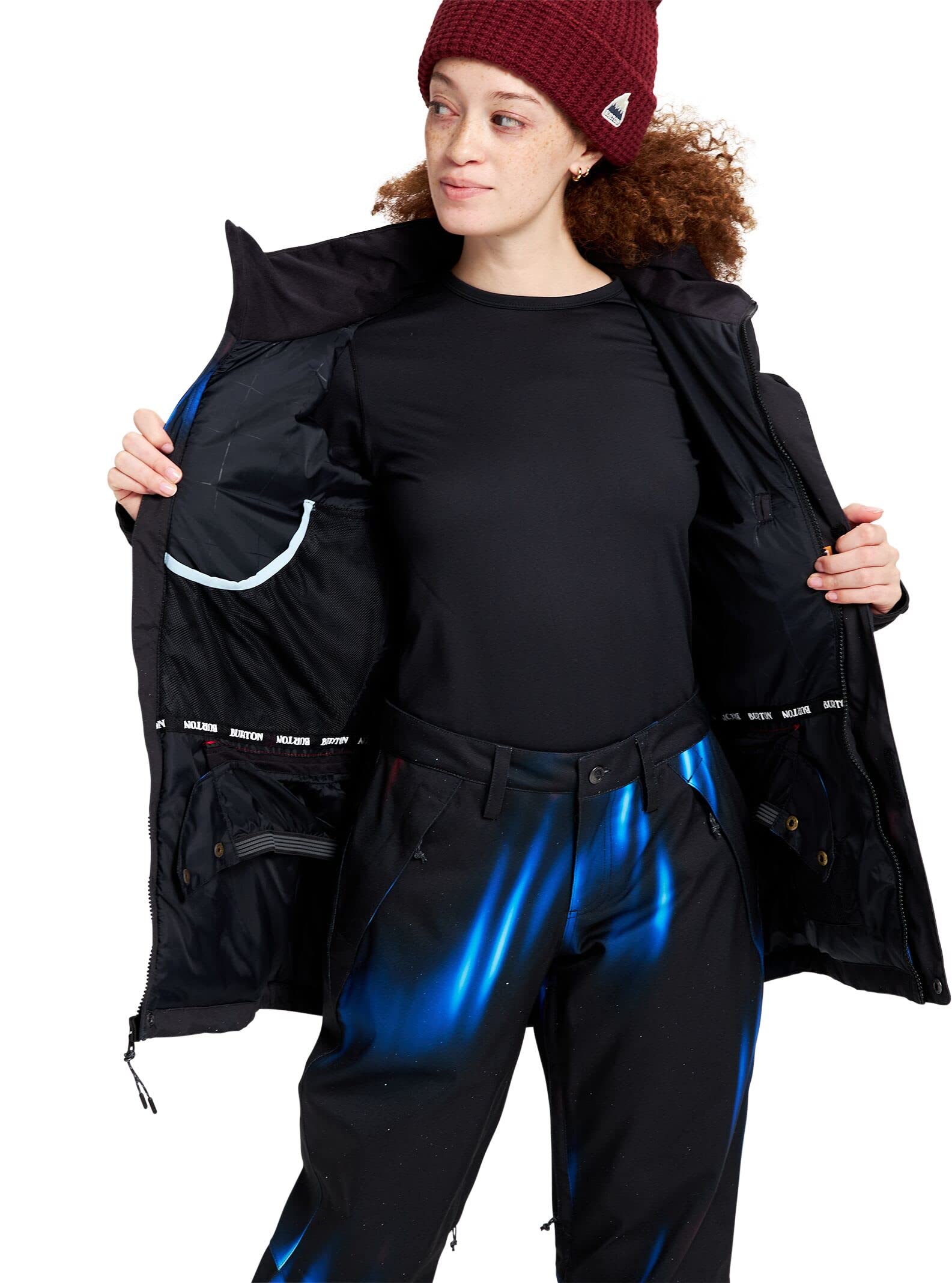 Burton Women's Standard Car Coat, True Black/Lumens, X-Small