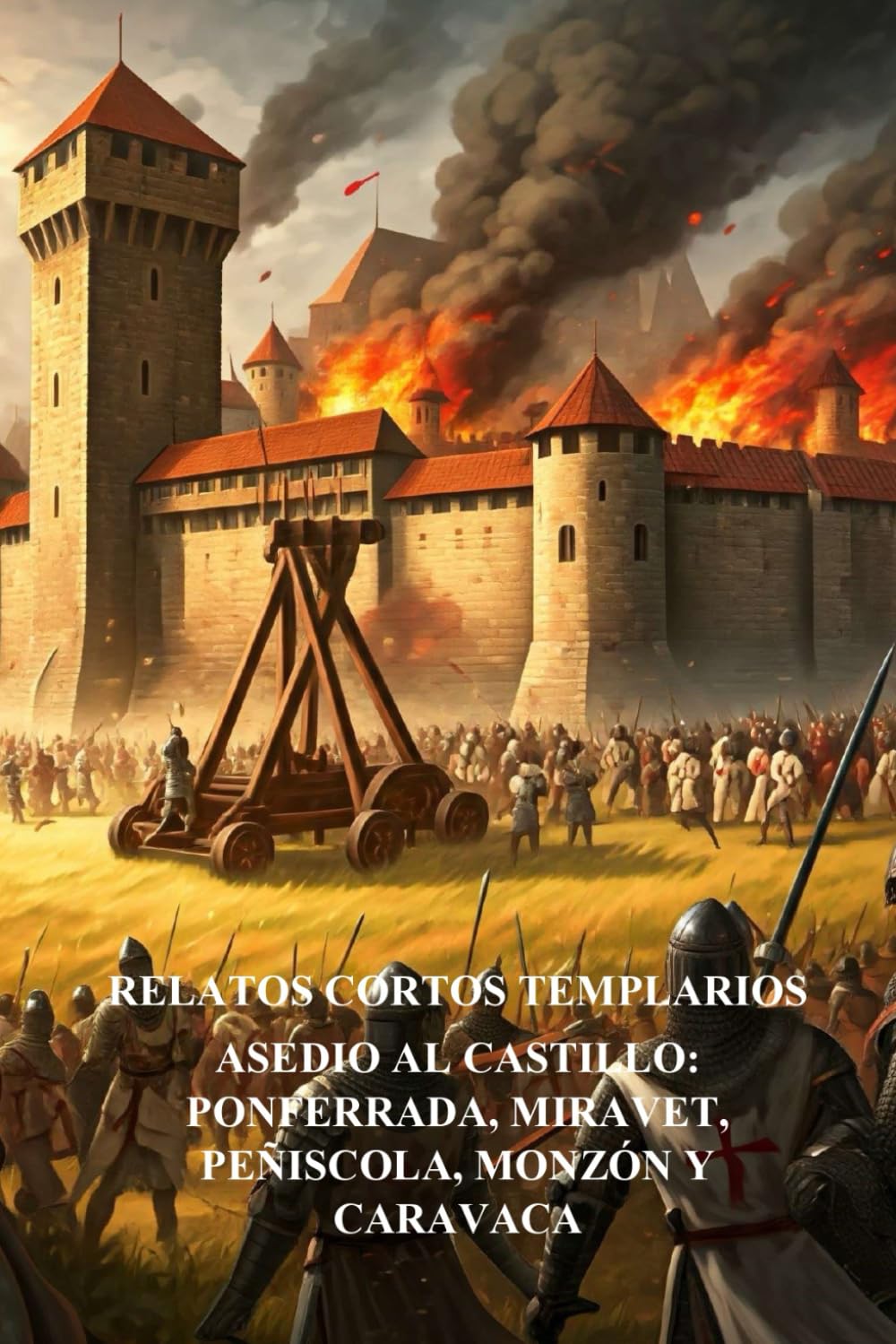 RELATOS CORTOS TEMPLARIOS: ASEDIO AL CASTILLO: PONFERRADA, MIRAVET, PEÑISCOLA, MONZÓN Y CARAVACA