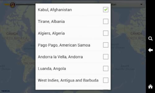 Kindle World Map