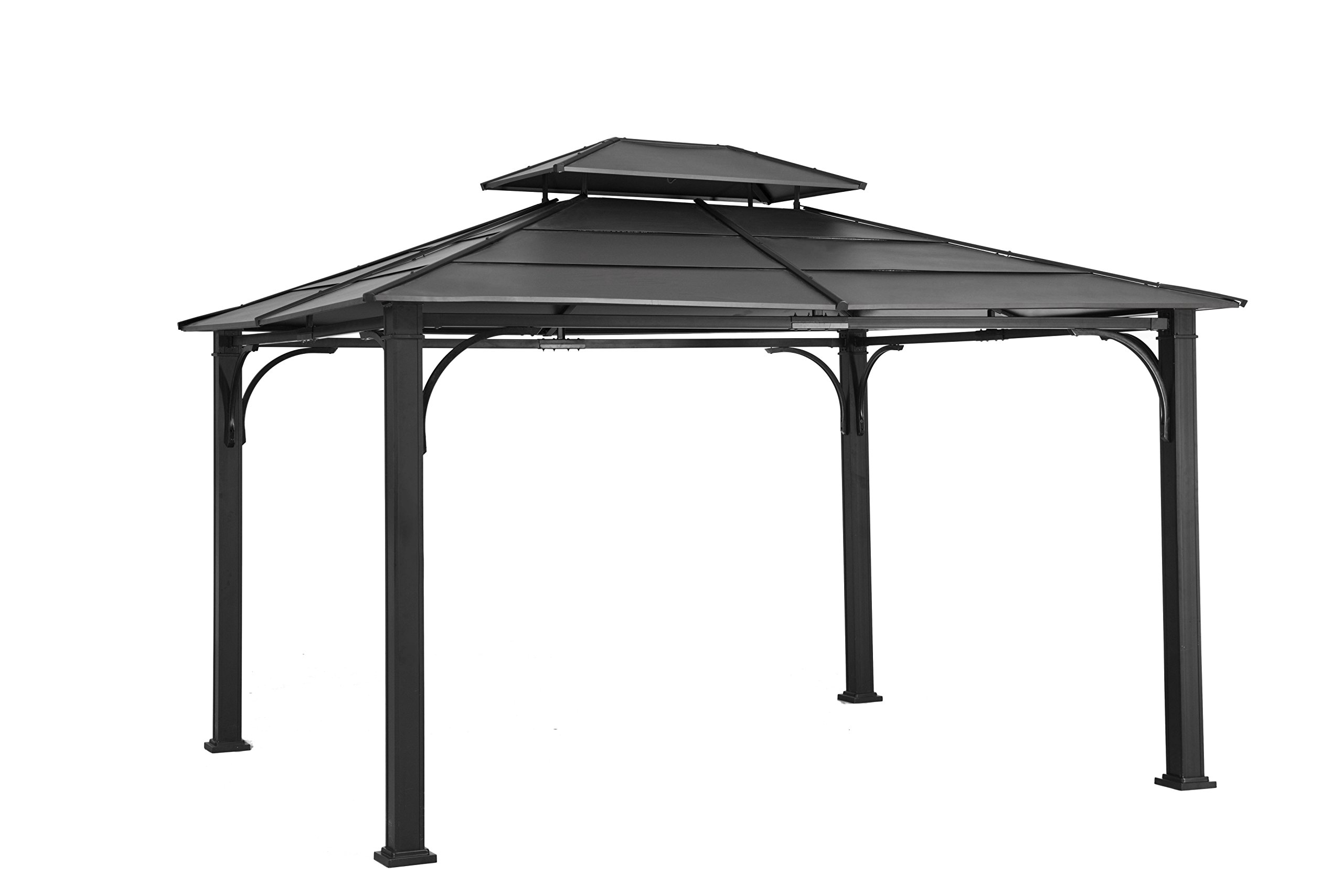 Galvanized Steel Hardtop Gazebo 