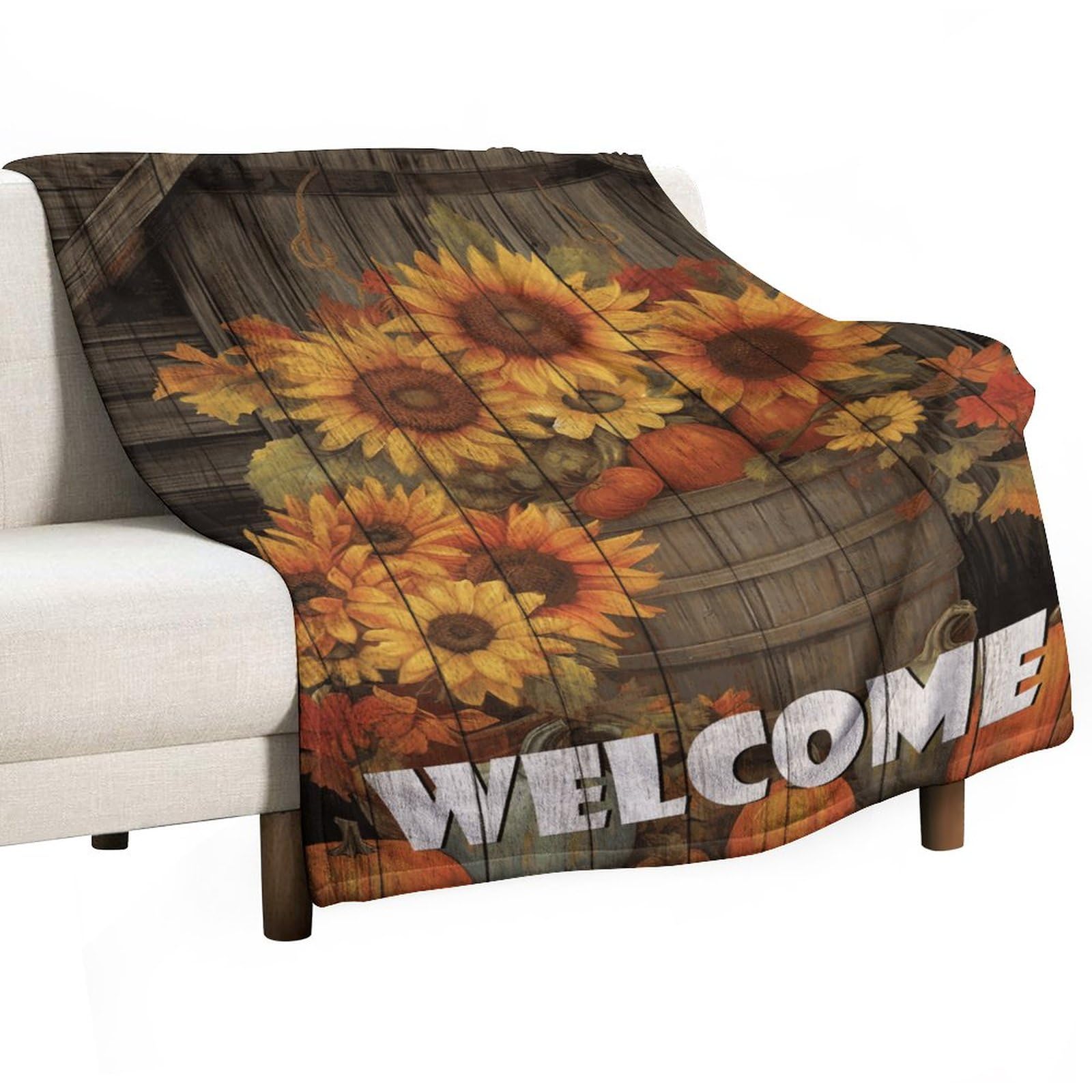 Couverture douce pour soirée cocooning sur le canapé du salon