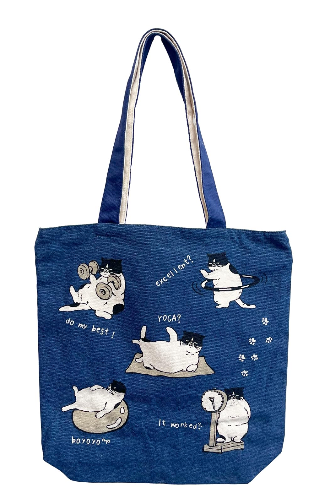 Amazon | [Mintinn] ミントイン トートバッグ マツネコエクササイズ