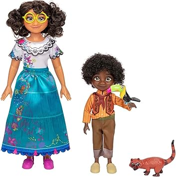 Disney Encanto Encanto Mirabel و Antonio Fashion Doll Play Pack قياسي