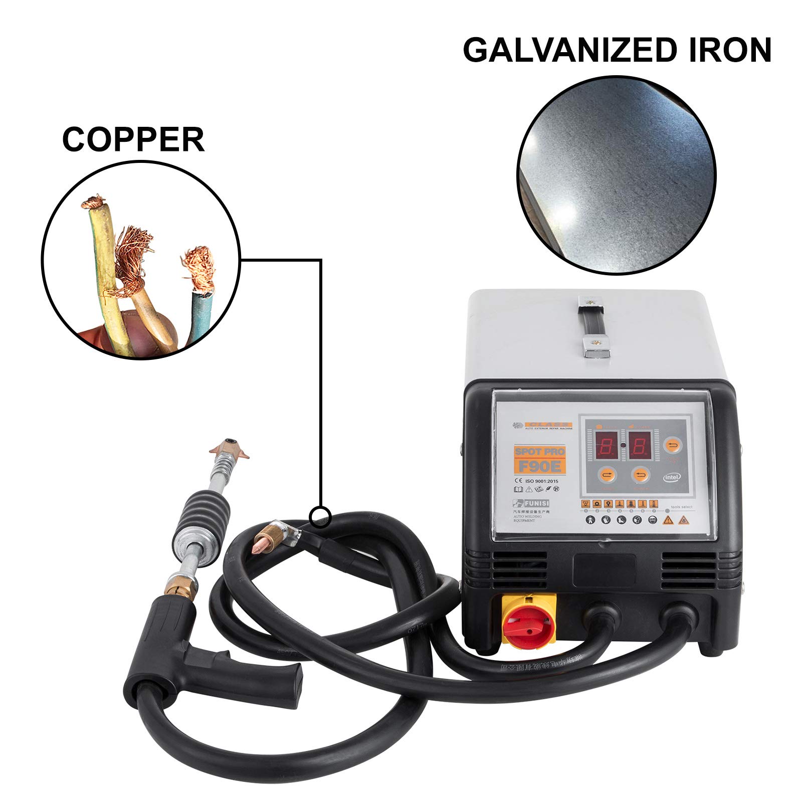 Buy VEVOR Dent Puller Spot Welder 3Kw 220V Dent Puller Dent Repair Kit