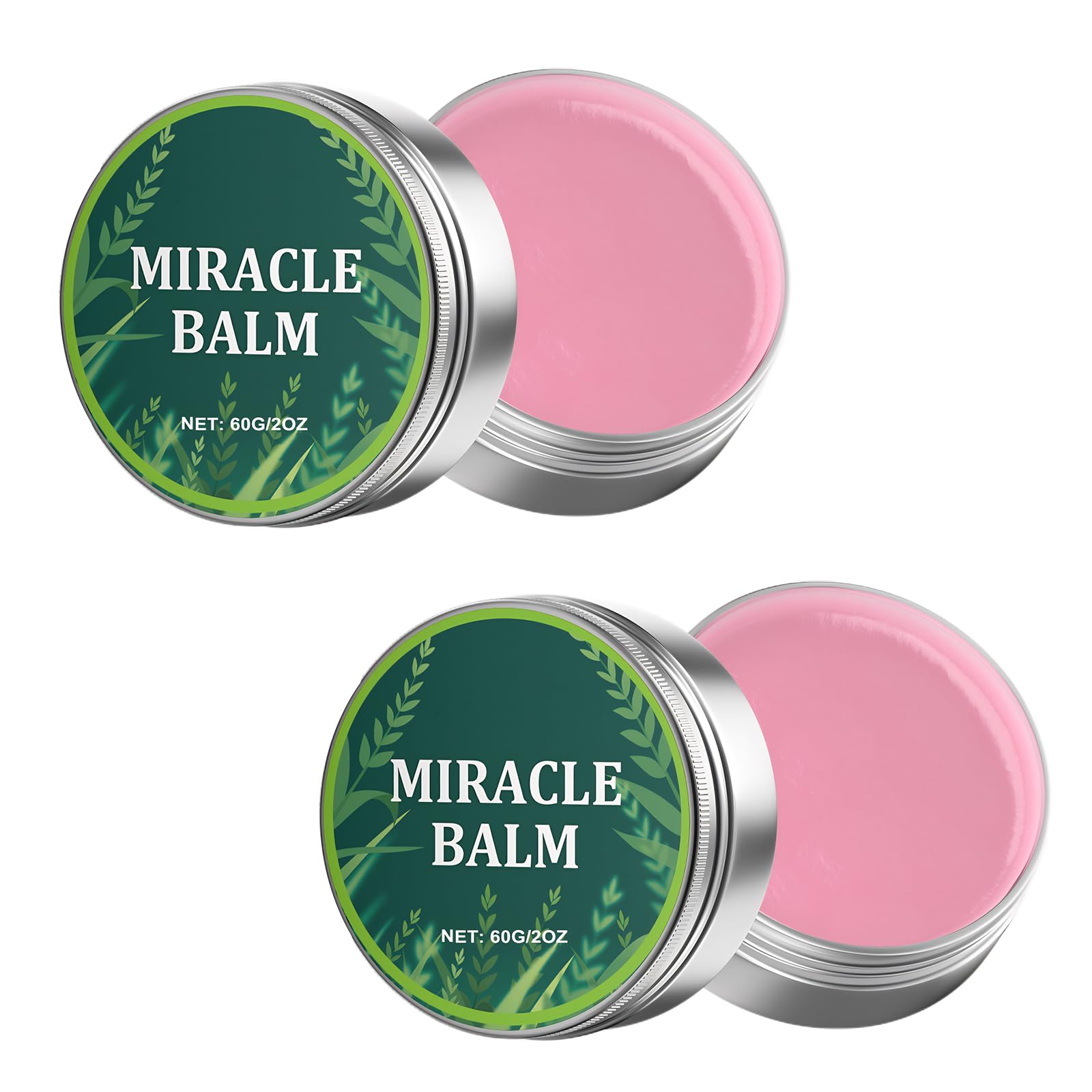Miracle Balm Sensio Miracle Balm for Legs And Feet Soothing Joint Cream,The Ingredients Are Mild and Non-Irritating,Effectively Relieve Joint Discomfort,Suitable for a Variety of Skin Types(2pcs)
