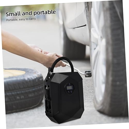 Miniatura 2 de Inflador eléctrico portátil de neumáticos con pantalla digital de alta velocidad compresor de aire bomba para coche, bicicleta, motocicleta e